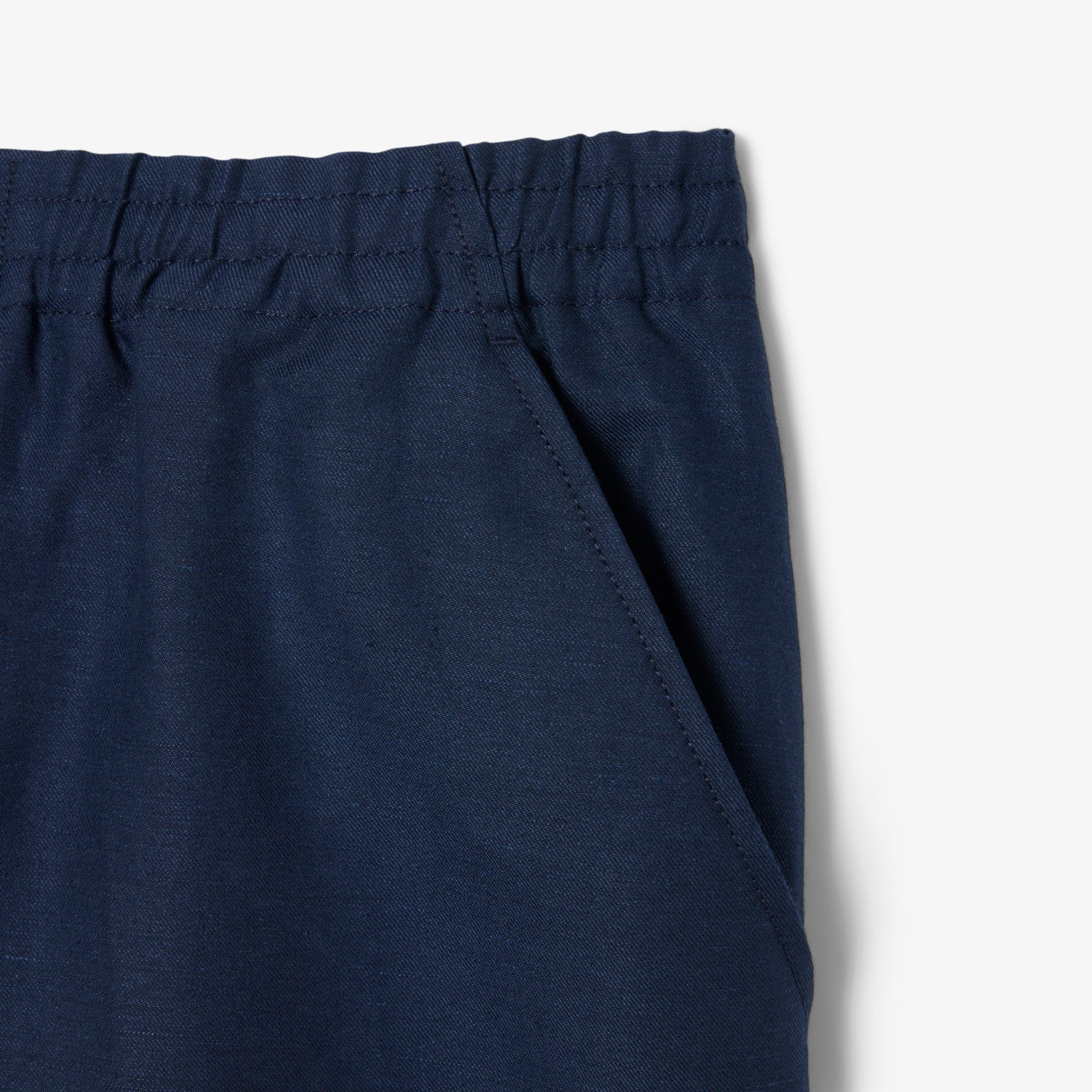 Quần Ngắn Lacoste Nam Ống Suông Chất Liệu Pha Lông Cừu