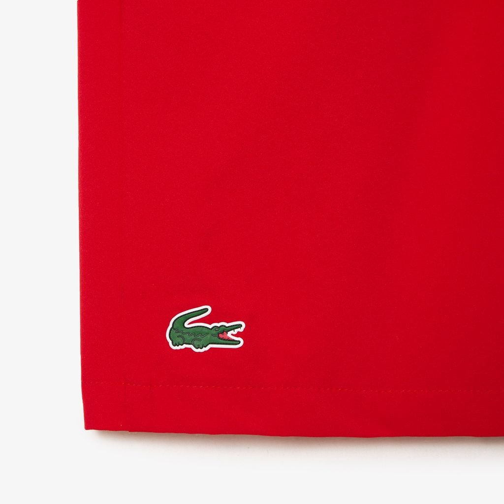 Quần Ngắn Thể Thao Lacoste x Novak Djokovic Nam Họa Tiết Colour Block