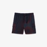 Quần Ngắn Túi Hộp Lacoste Nam Chất Liệu Nylon In Ombré
