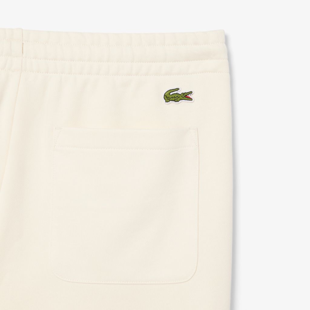 Quần Ngắn Lacoste Nam Ống Suông Chất Liệu Nỉ Họa Tiết In 3D