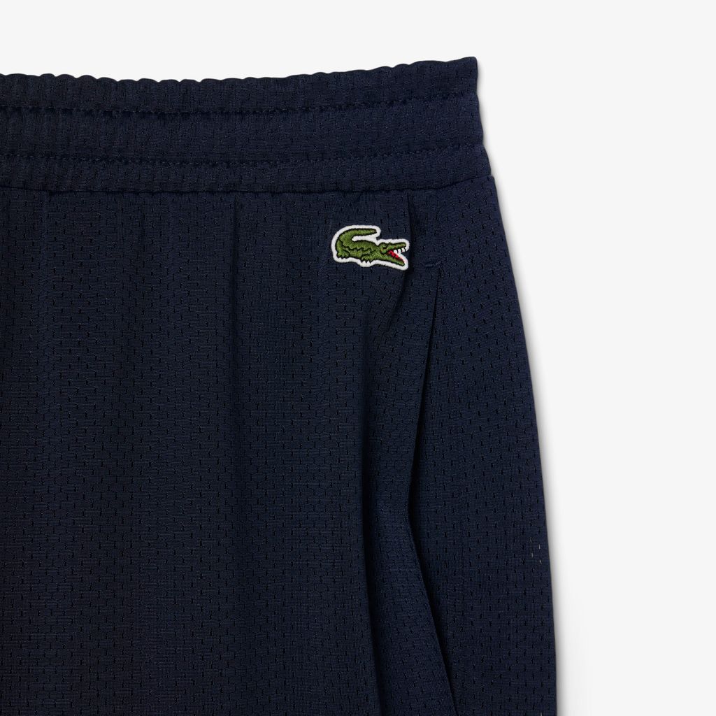 Quần Ngắn Lacoste Nam Chất Liệu Lưới Hoạ Tiết Đồ Họa