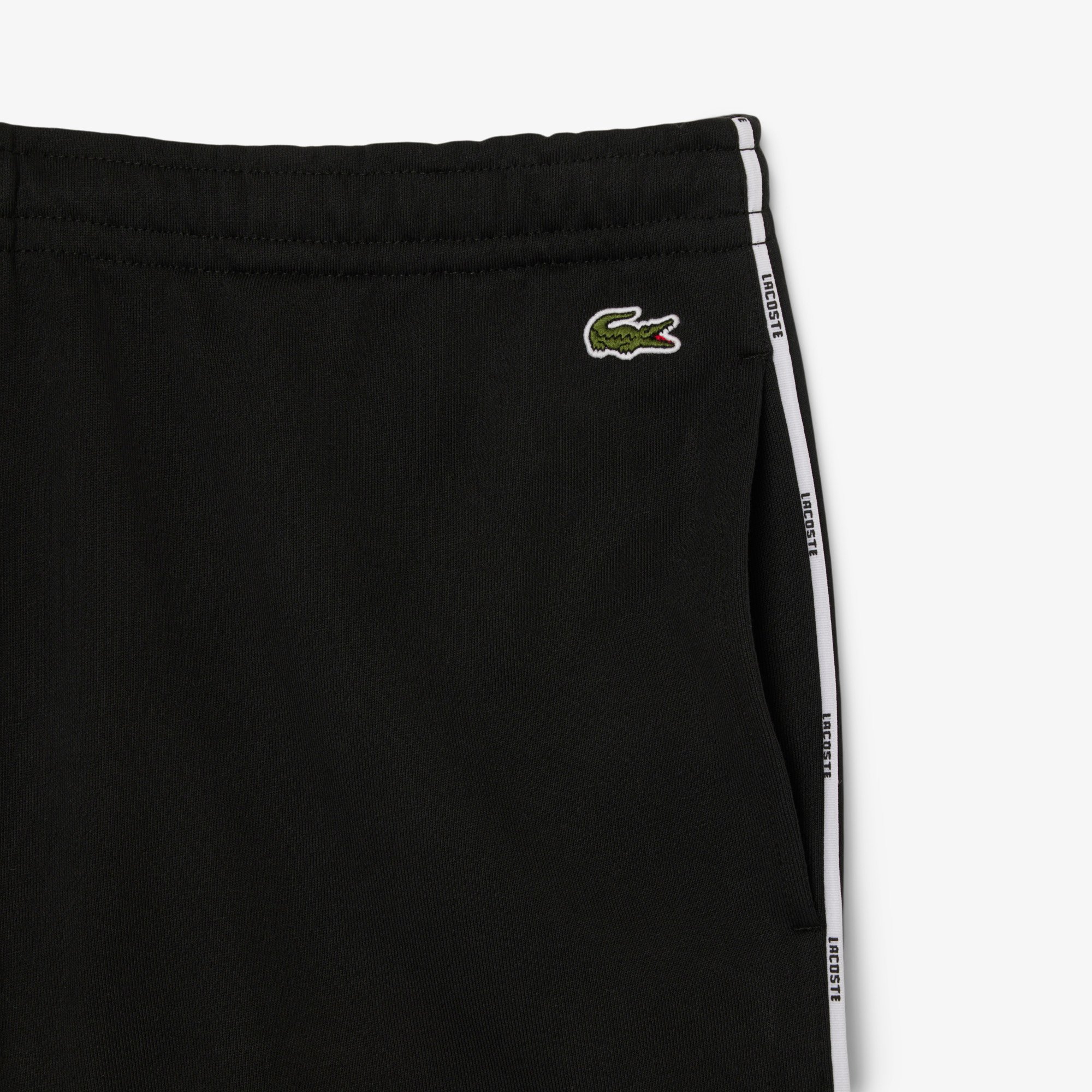 Quần Ngắn Lacoste Nam Chất Liệu Nỉ Cotton Có Logo