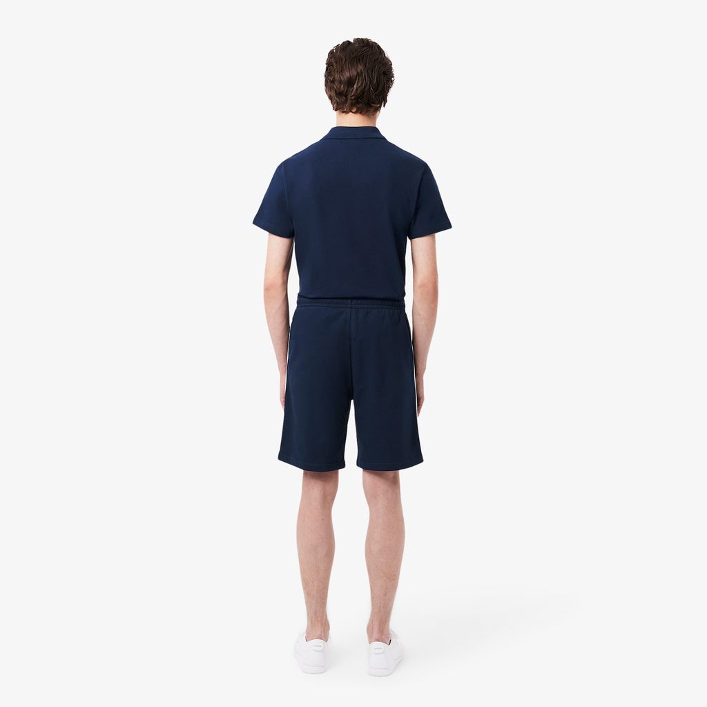 Quần Ngắn Lacoste Nam Chất Liệu Nỉ Cotton Có Logo