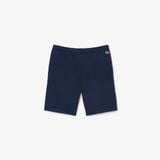 Quần Ngắn Lacoste Nam Chất Liệu Nỉ Cotton Có Logo