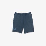 Quần Ngắn Lacoste Nam Chất Liệu Nỉ Cotton Hiệu Ứng Washed
