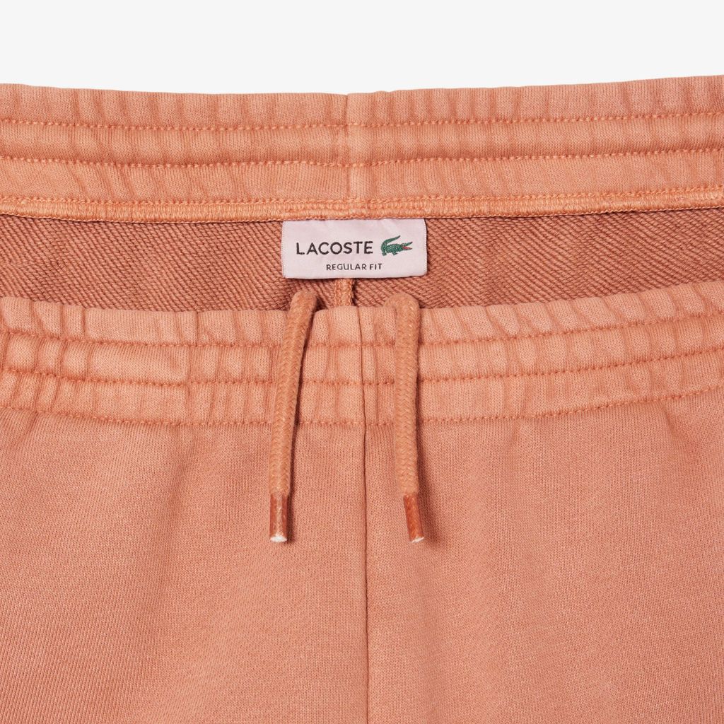 Quần Ngắn Lacoste Nam Chất Liệu Nỉ Cotton Hiệu Ứng Washed