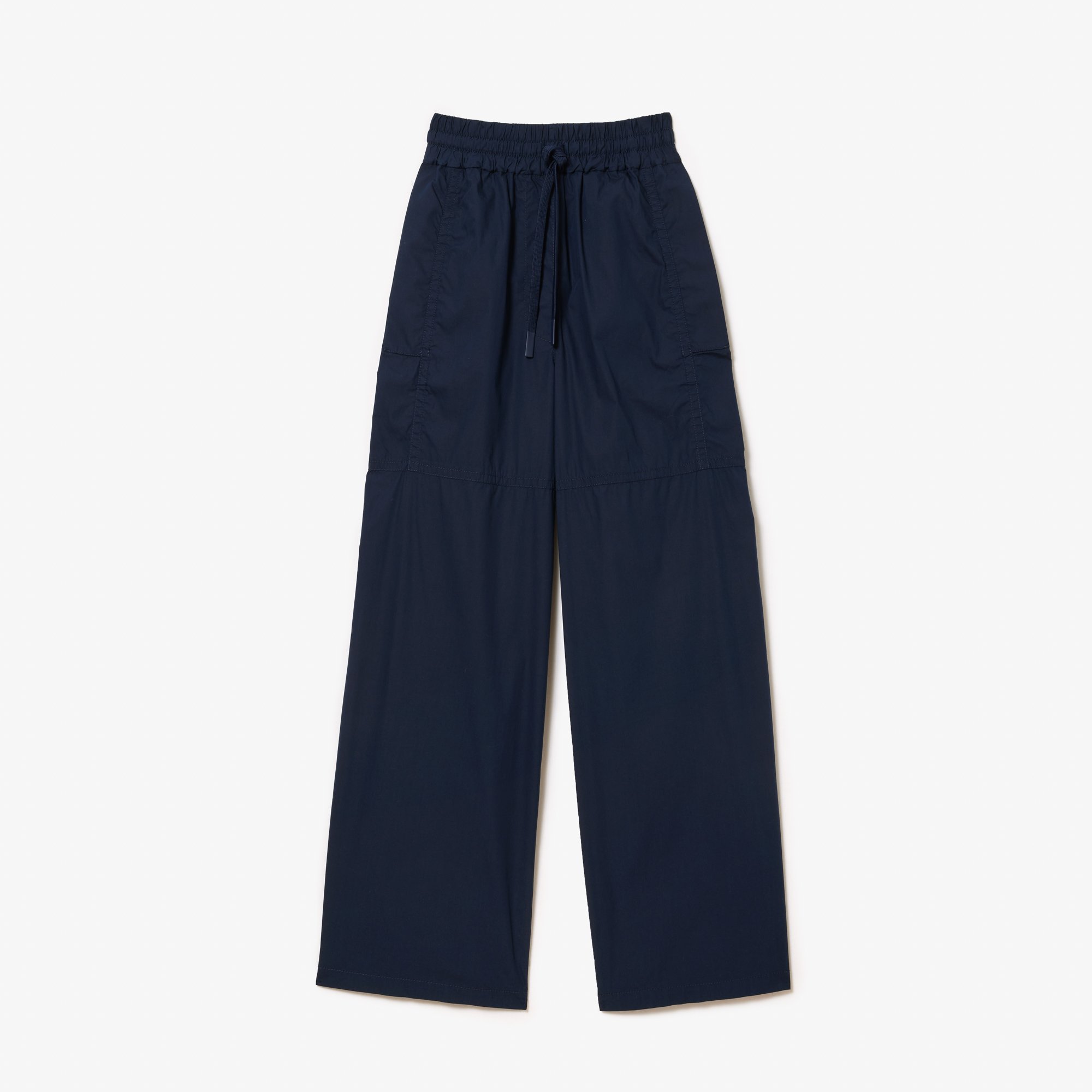 Quần Dài Ống Rộng Lacoste Nữ Chất Liệu Cotton