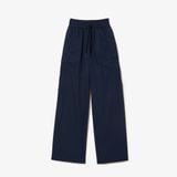 Quần Dài Ống Rộng Lacoste Nữ Chất Liệu Cotton