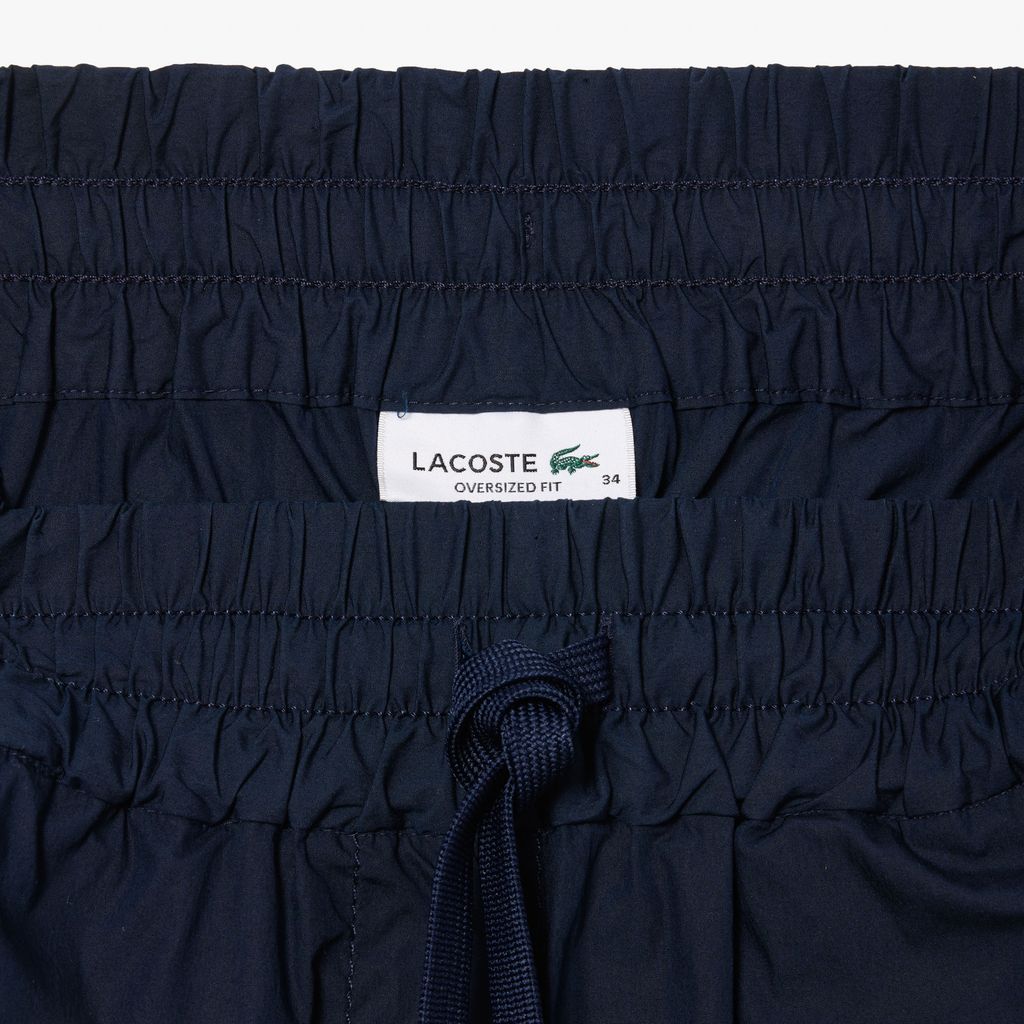 Quần Dài Ống Rộng Lacoste Nữ Chất Liệu Cotton