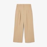 Quần Dài Lacoste Nữ Ống Loe Chất Liệu Gabardine Co Giãn