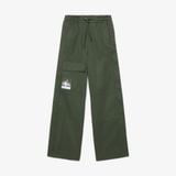 Quần Dài Lacoste Nữ Ống Rộng Chất Liệu Cotton Có Cúc Bấm