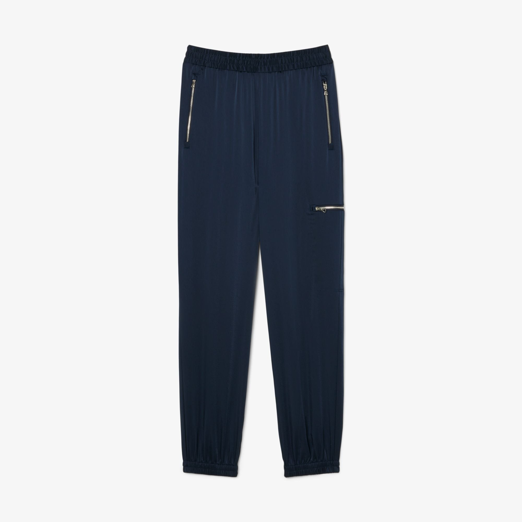 Quần Nỉ Bo Gấu Lacoste Nữ Dáng Rộng Chất Liệu Mềm Mại