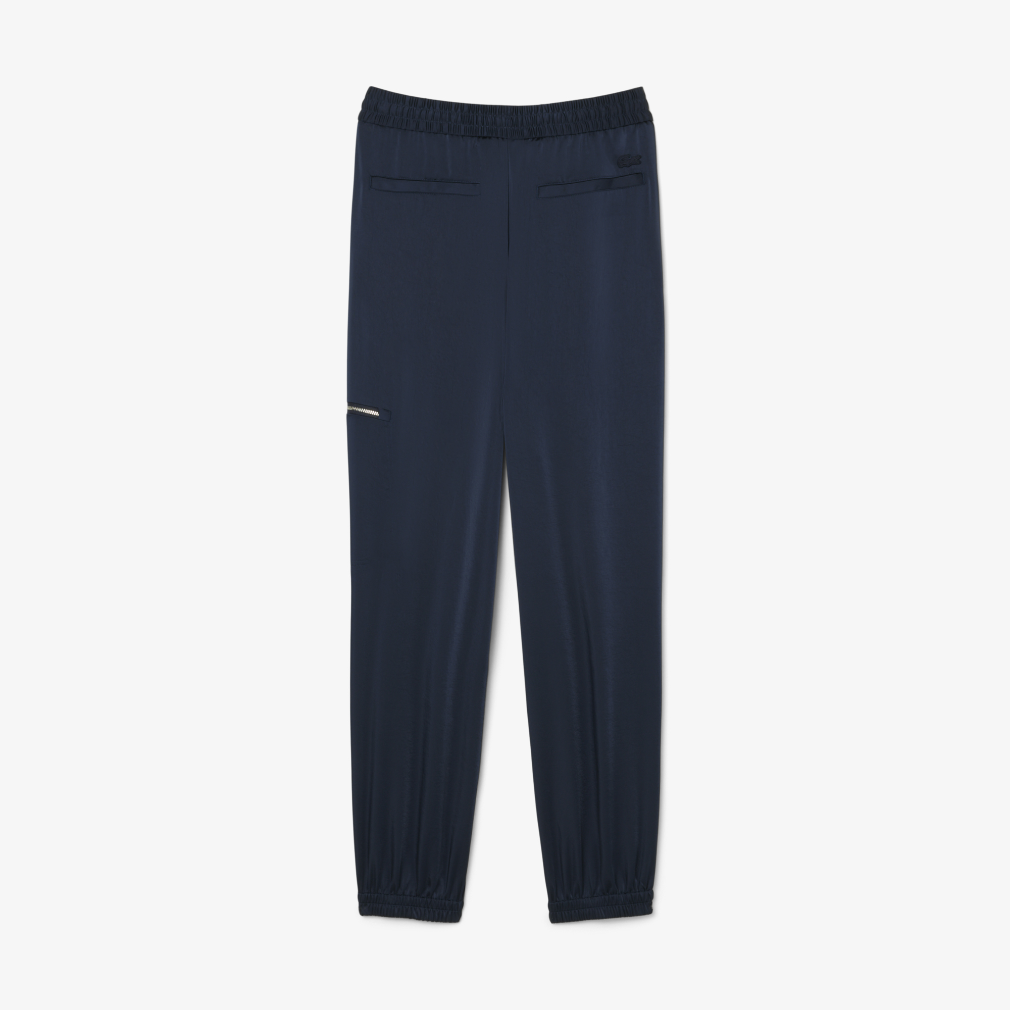 Quần Nỉ Bo Gấu Lacoste Nữ Dáng Rộng Chất Liệu Mềm Mại