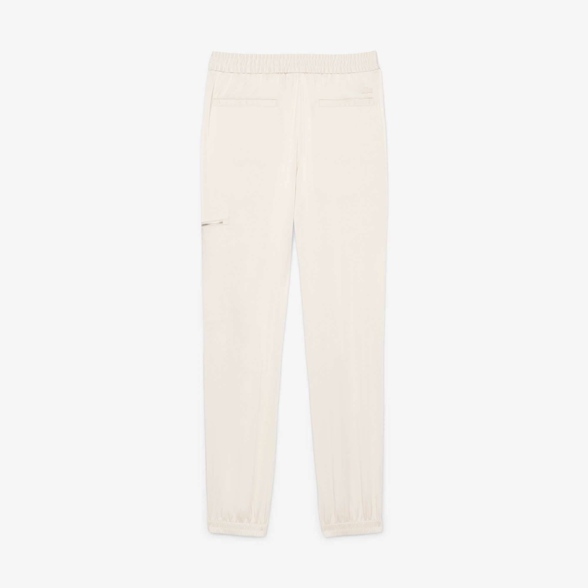 Quần Nỉ Bo Gấu Lacoste Nữ Dáng Rộng Chất Liệu Mềm Mại