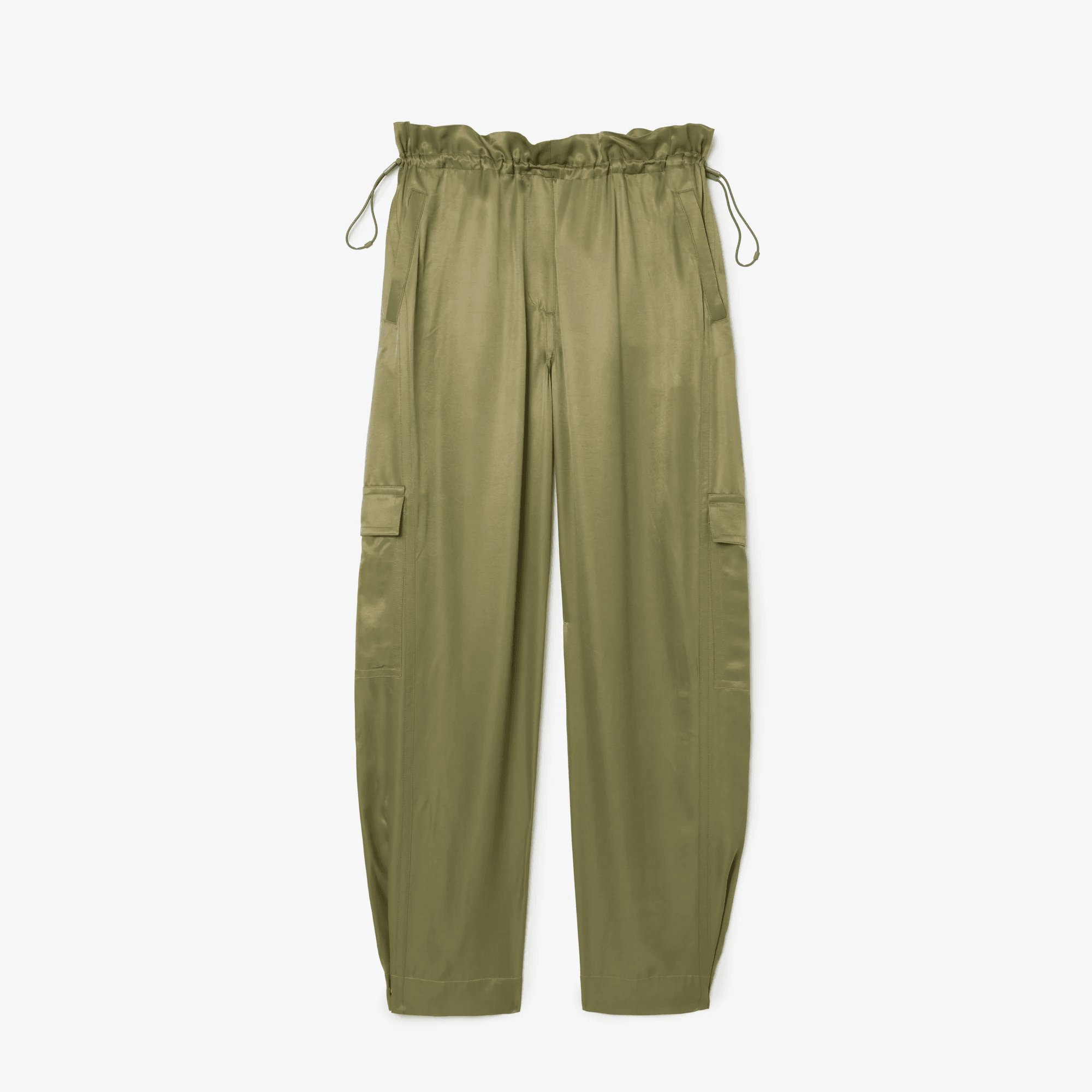 Quần Dài Lacoste Nữ Oversize Có Túi