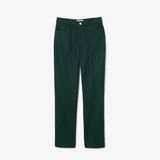 Quần Dài Lacoste Nữ Dáng Suông Topstitch