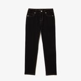 Quần Jeans Dài Lacoste Nữ Chất Liệu Denim Co Giãn