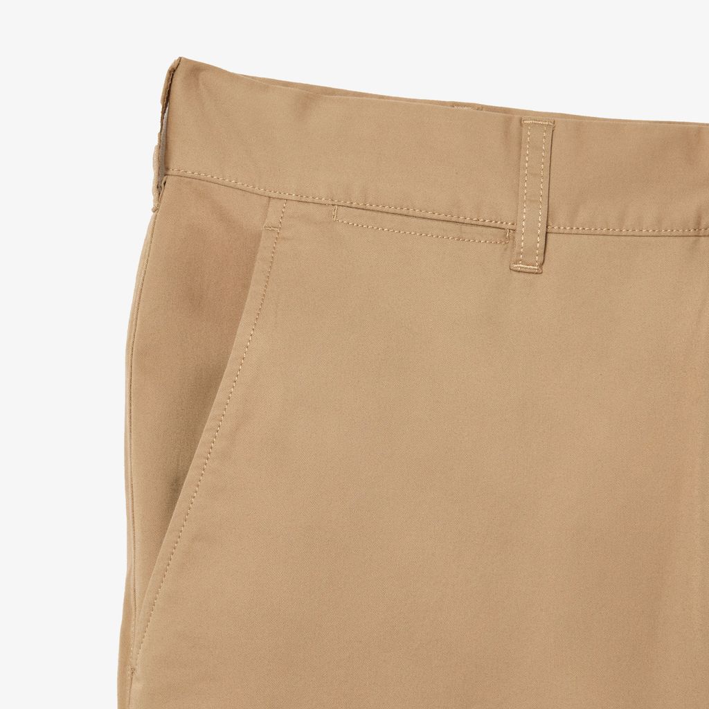 Quần Dài Chinos Lacoste Nam Ôm Dáng Co Dãn Nhẹ