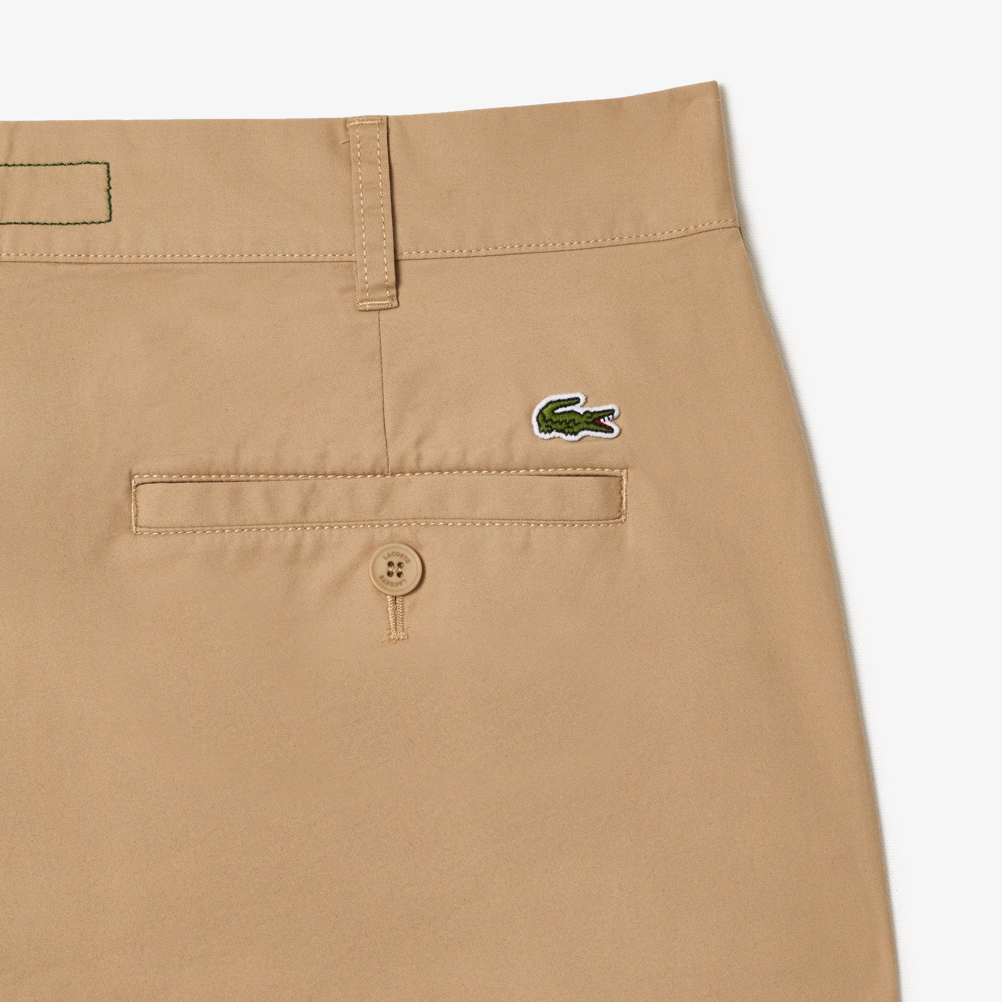 Quần Dài Chinos Lacoste Nam Ôm Dáng Co Dãn Nhẹ