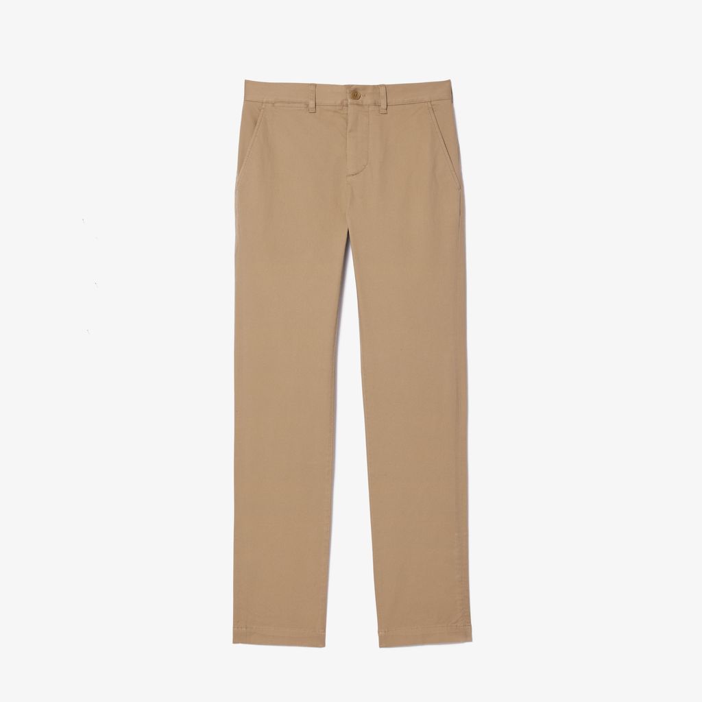 Quần Tây Lacoste Nam Ôm Dáng Chất Liệu Vải Cotton Co Dãn