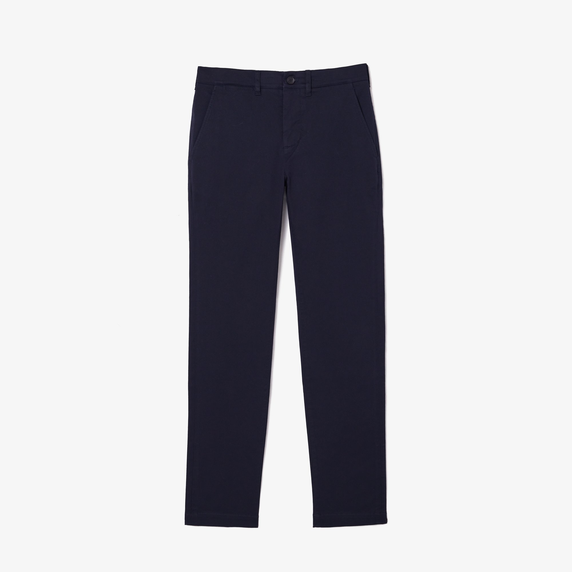 Quần Tây Lacoste Nam Ôm Dáng Chất Liệu Vải Cotton Co Dãn