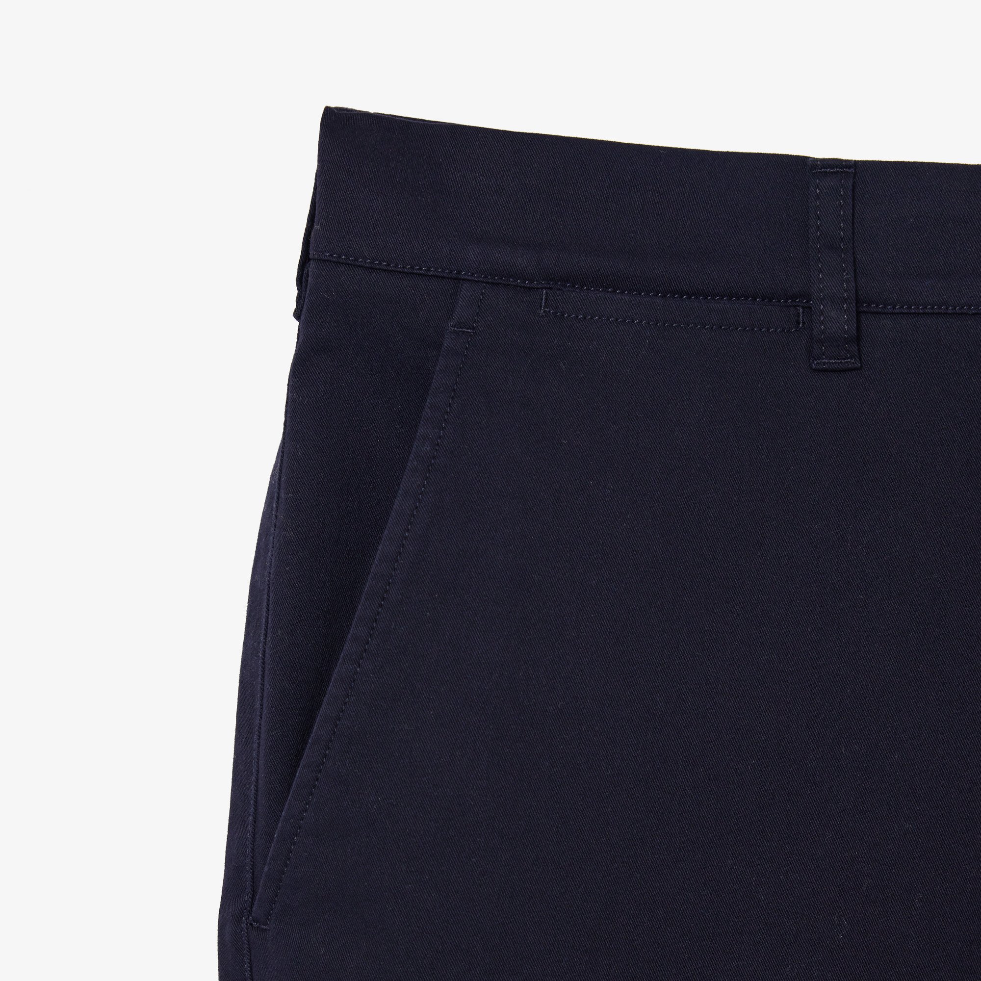 Quần Tây Lacoste Nam Ôm Dáng Chất Liệu Vải Cotton Co Dãn