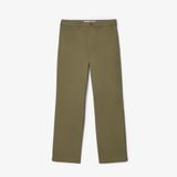 Quần Chino Lacoste Nam Ống Thẳng Chất Liệu Cotton Twill
