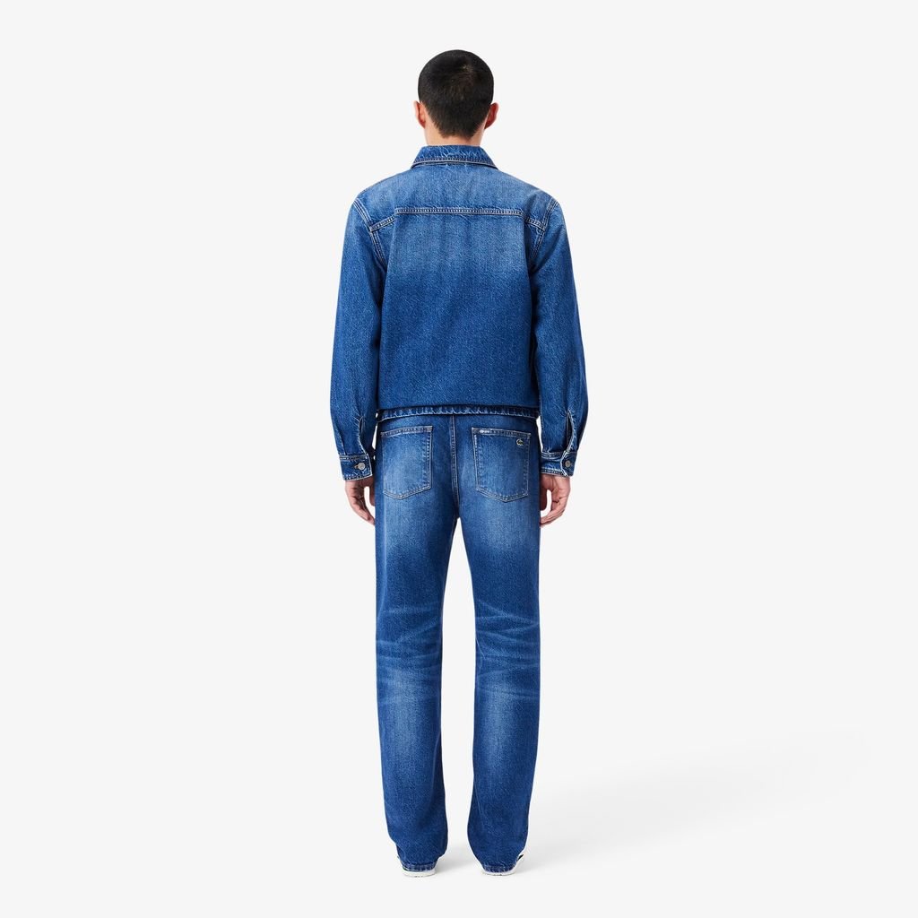 Quần Jean Dài Lacoste Nam Ống Đứng 5 Túi