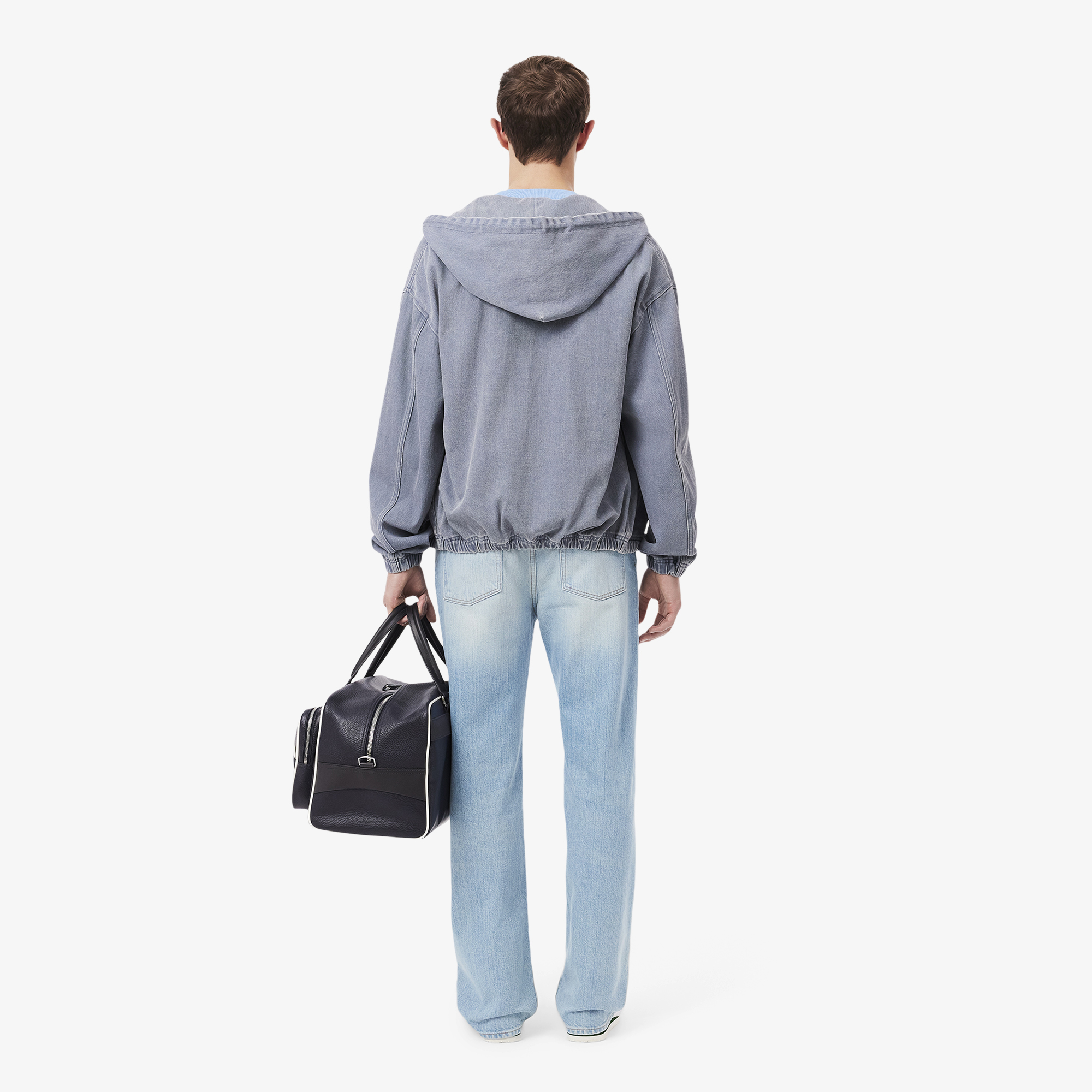Quần Jean Dài Lacoste Nam Ống Đứng 5 Túi