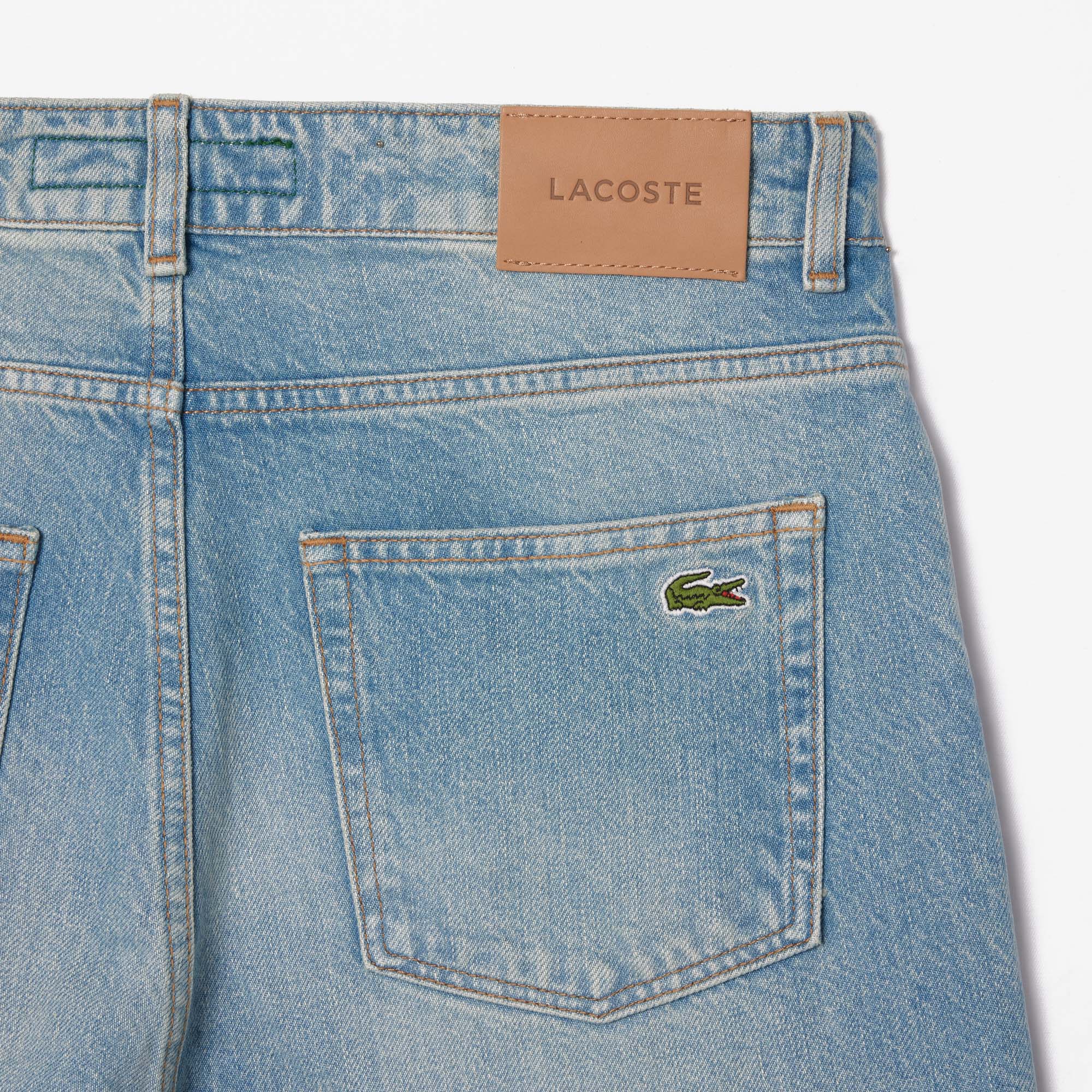 Quần Jean Dài Lacoste Nam Ống Đứng 5 Túi
