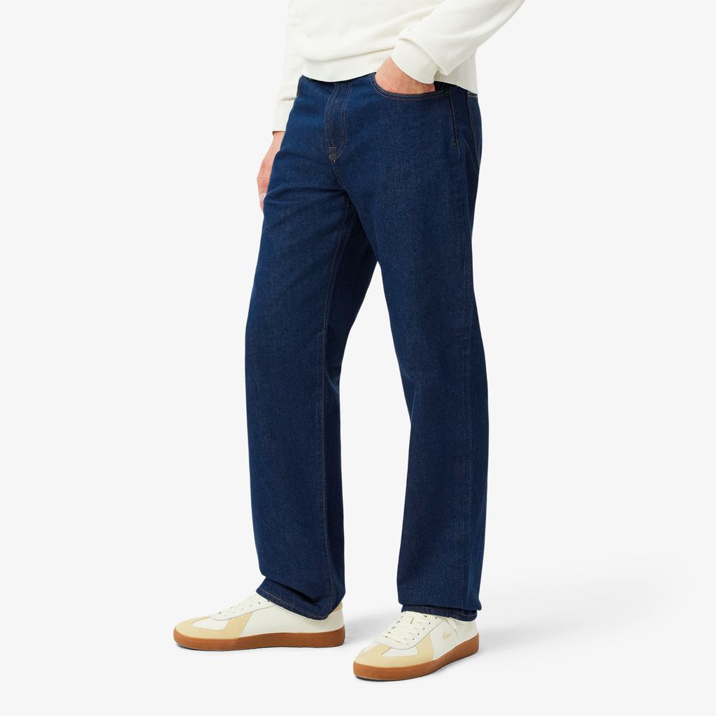 Quần Jean Dài Lacoste Nam Ống Đứng 5 Túi