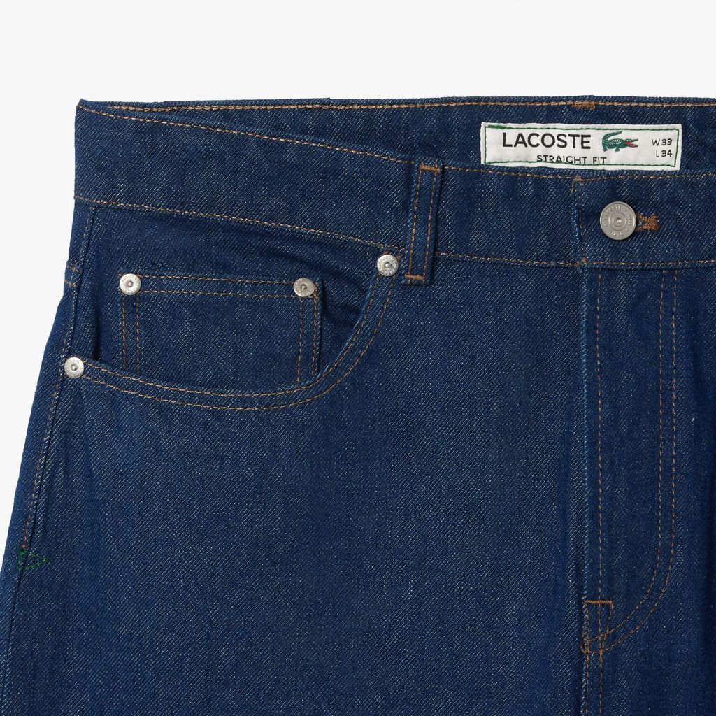 Quần Jean Dài Lacoste Nam Ống Đứng 5 Túi
