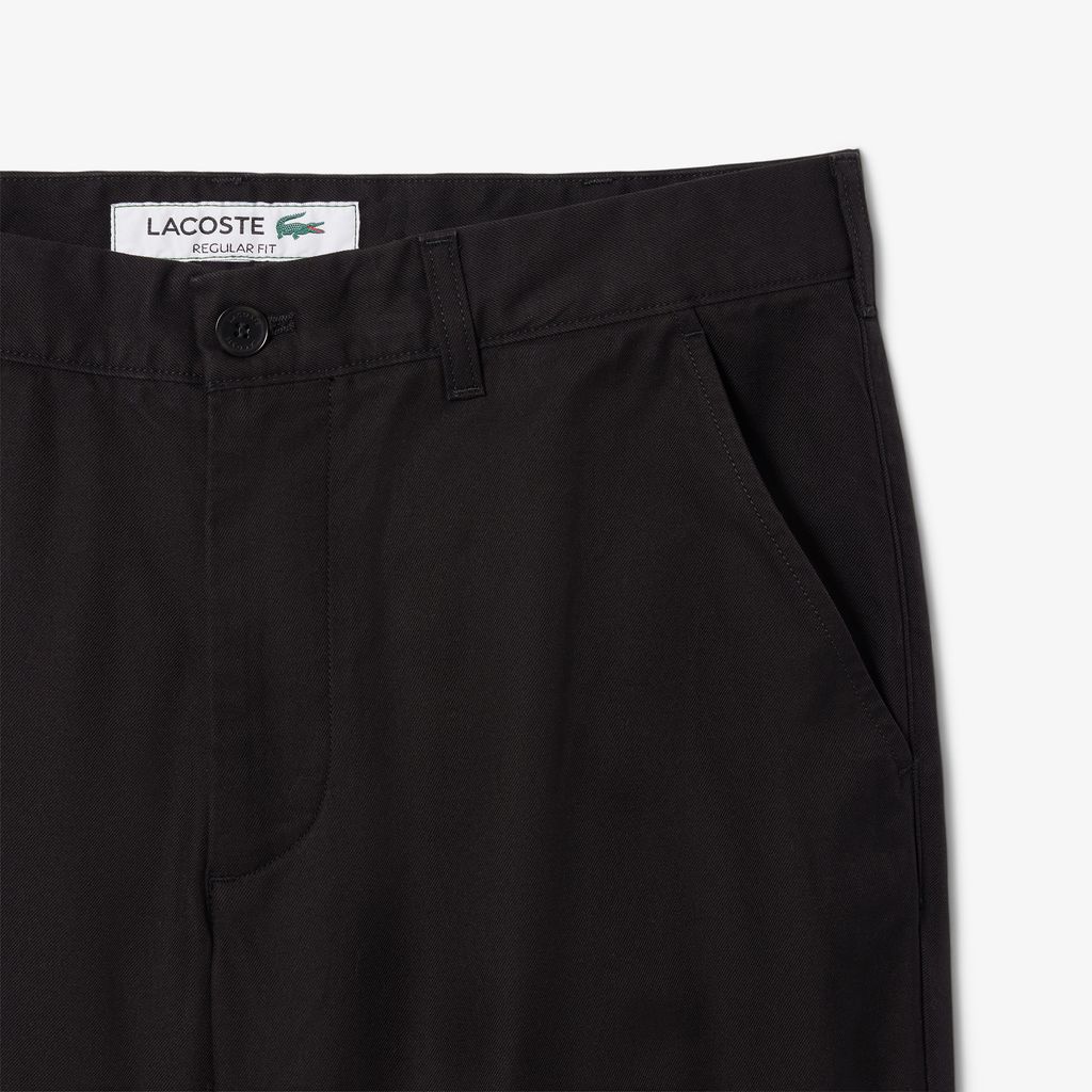 Quần Dài Lacoste Nam Ống Suông Chất Liệu Gabardine Chinos