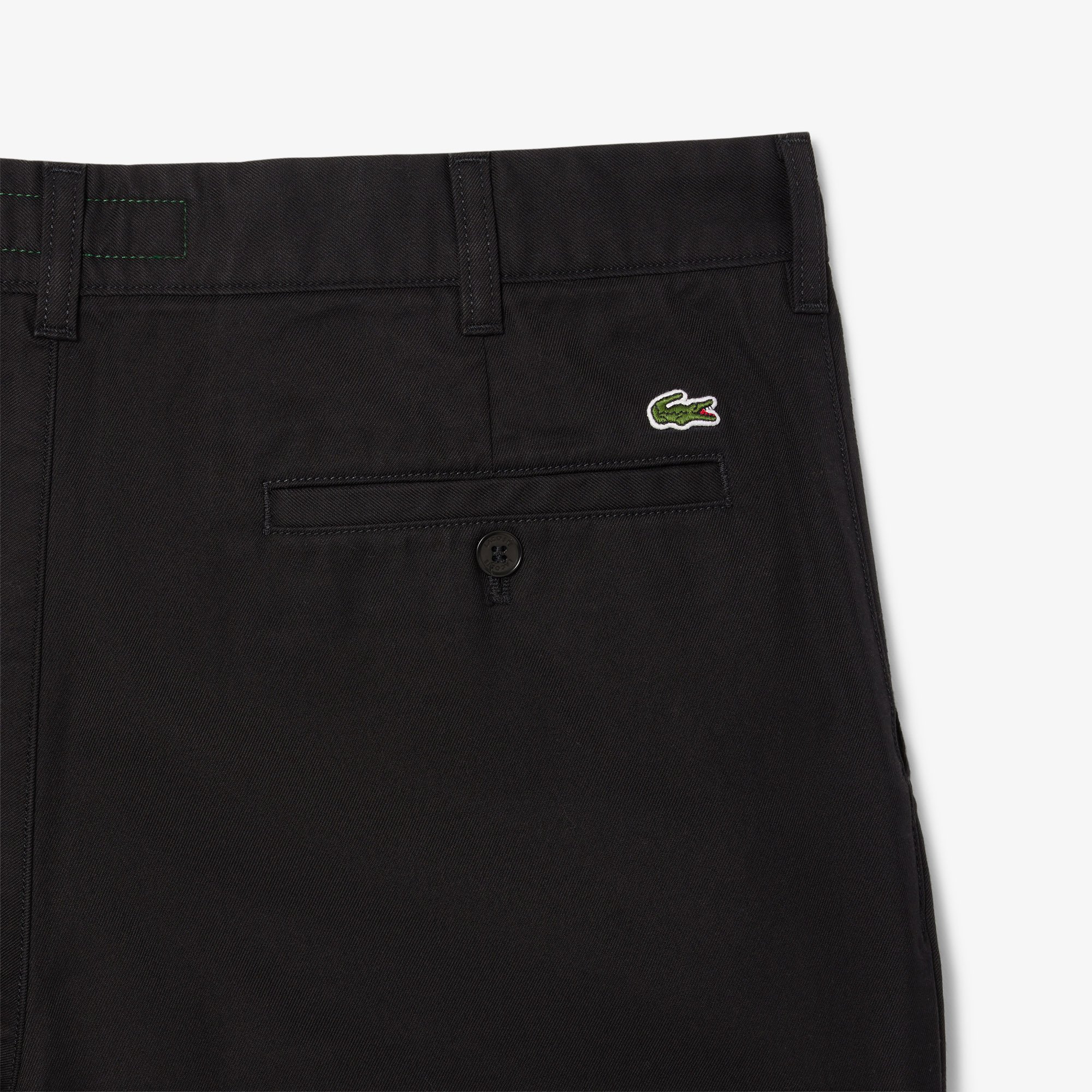 Quần Dài Lacoste Nam Ống Suông Chất Liệu Gabardine Chinos