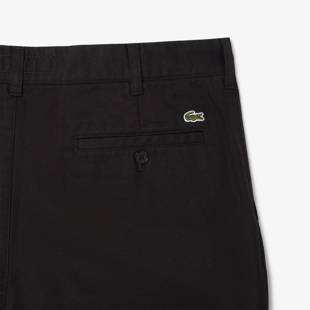 Quần Dài Lacoste Nam Ống Suông Chất Liệu Gabardine Chinos