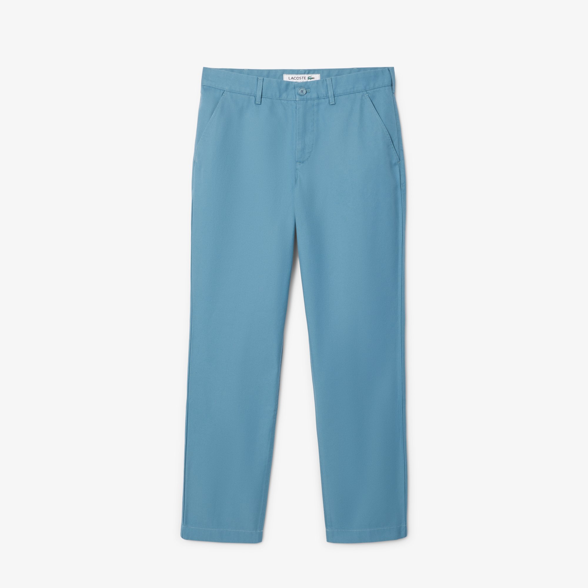 Quần Dài Lacoste Nam Ống Suông Chất Liệu Gabardine Chinos