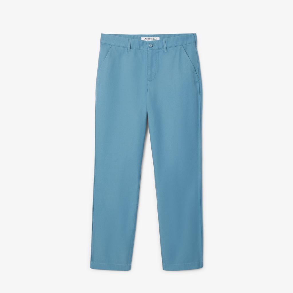 Quần Dài Lacoste Nam Ống Suông Chất Liệu Gabardine Chinos