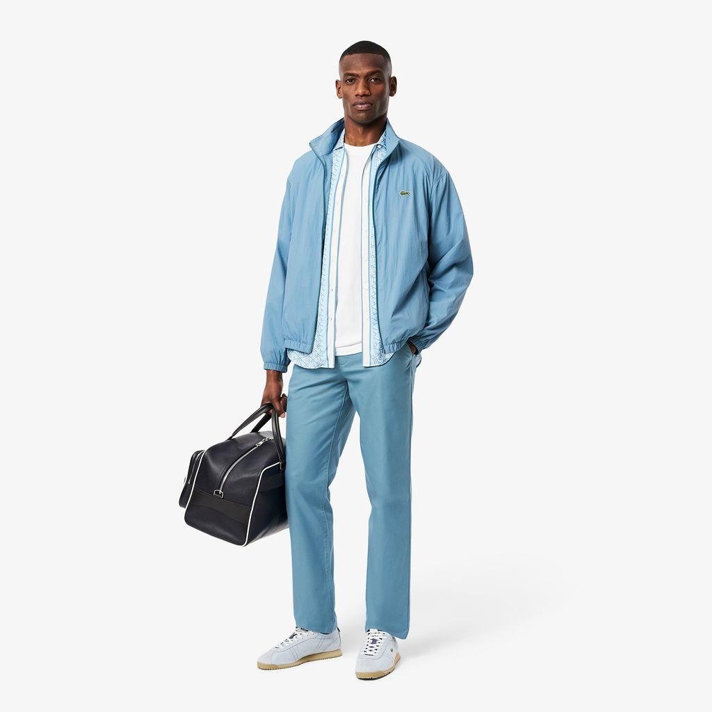 Quần Dài Lacoste Nam Ống Suông Chất Liệu Gabardine Chinos