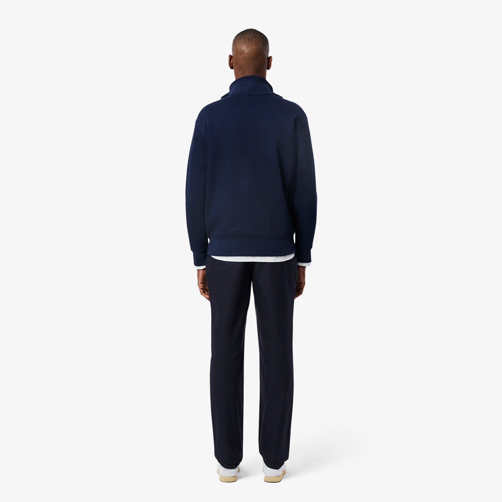 Quần Dài Lacoste Nam Ống Suông Chất Liệu Gabardine Chinos