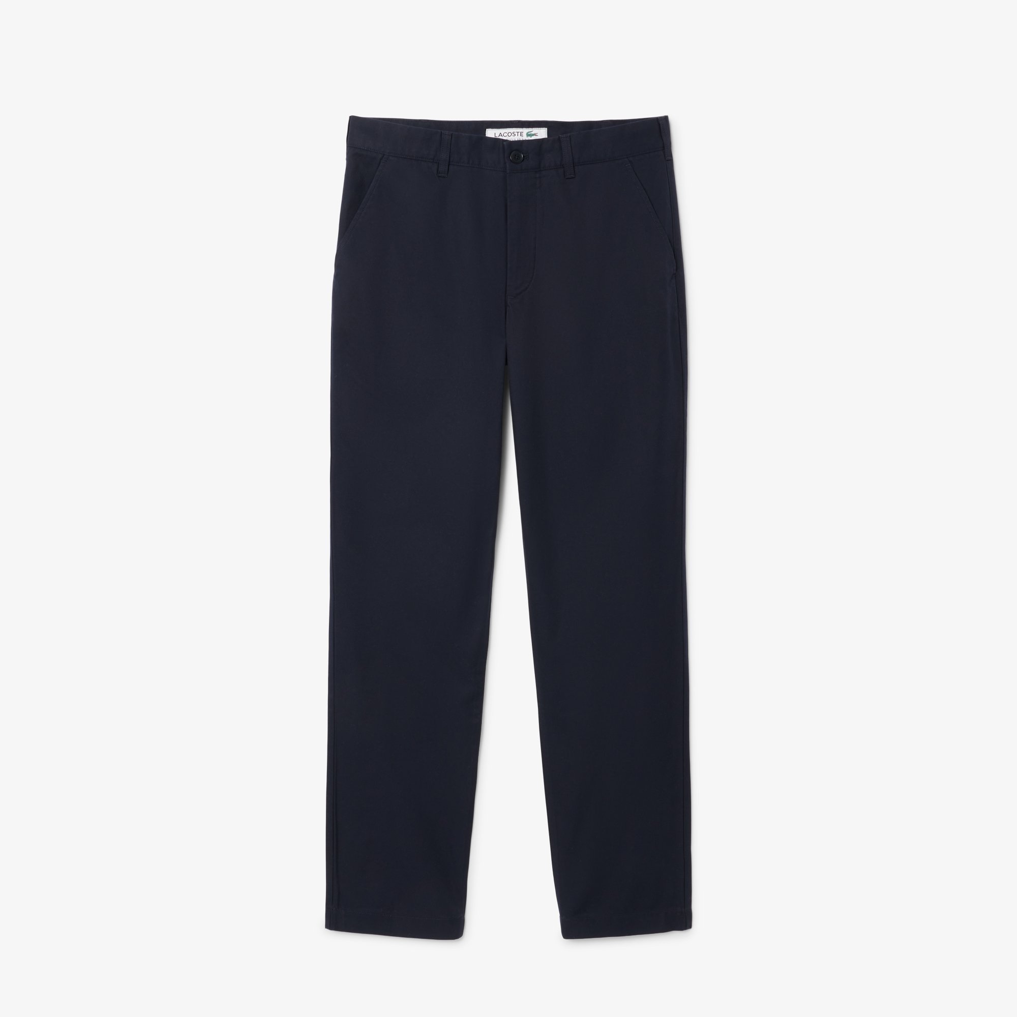 Quần Dài Lacoste Nam Ống Suông Chất Liệu Gabardine Chinos