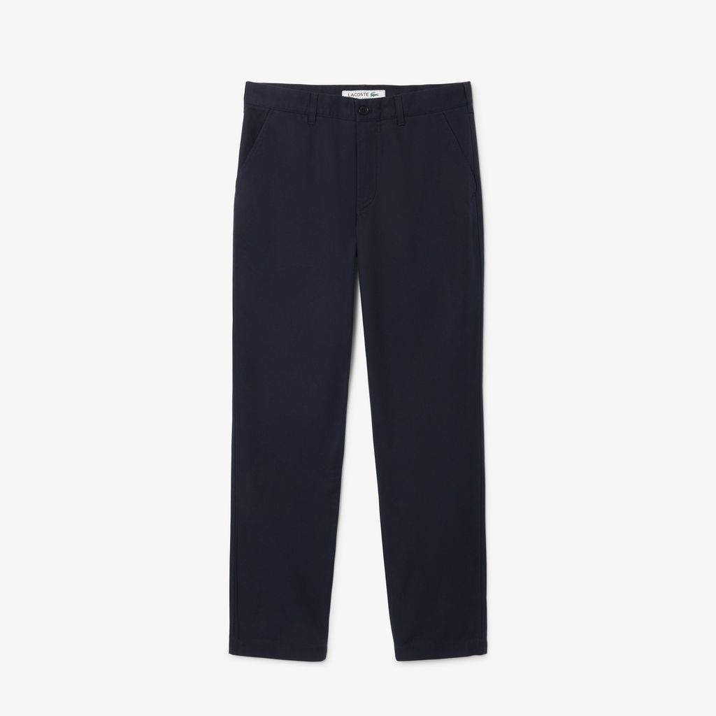 Quần Dài Lacoste Nam Ống Suông Chất Liệu Gabardine Chinos