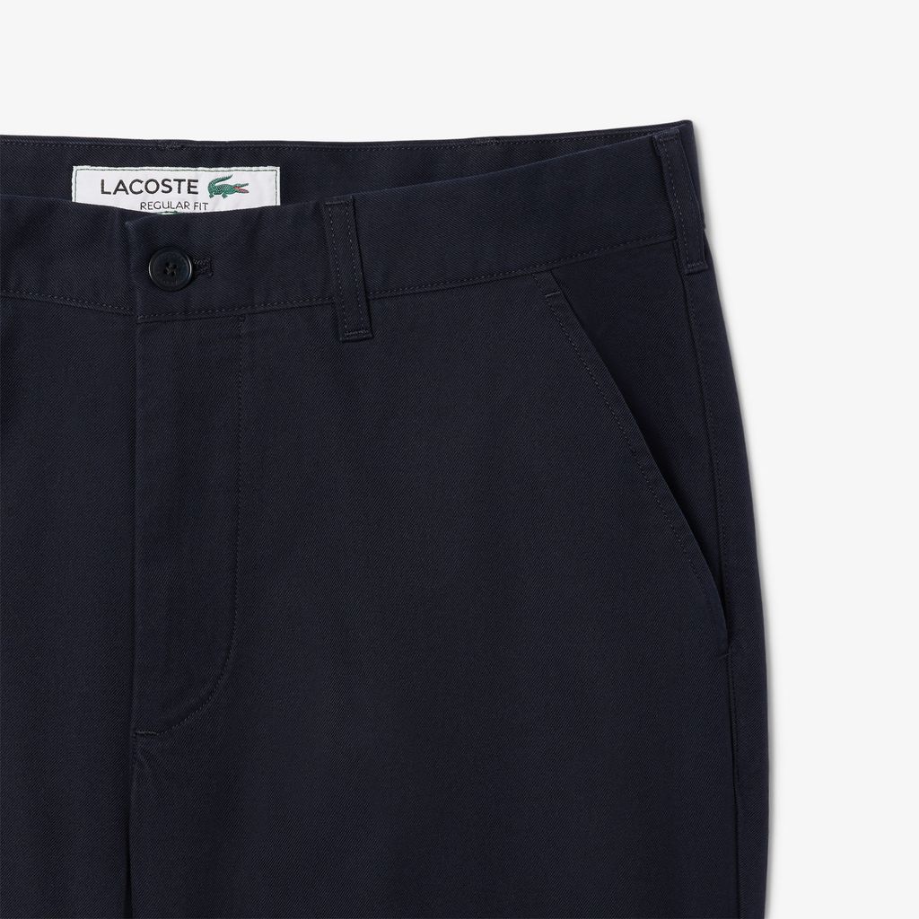 Quần Dài Lacoste Nam Ống Suông Chất Liệu Gabardine Chinos