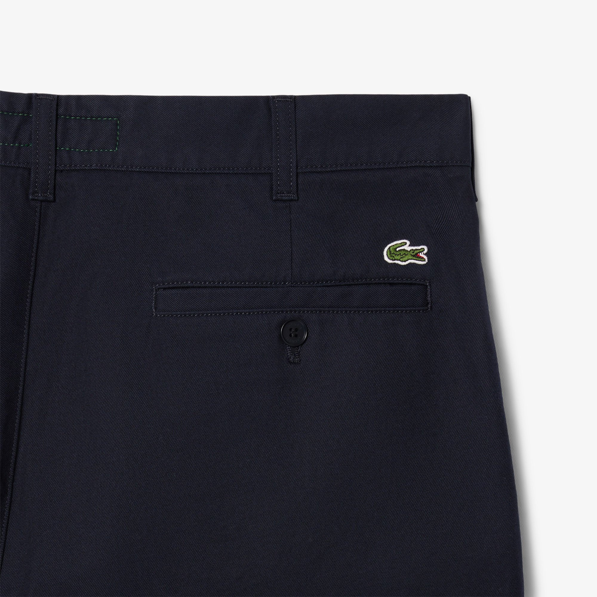 Quần Dài Lacoste Nam Ống Suông Chất Liệu Gabardine Chinos