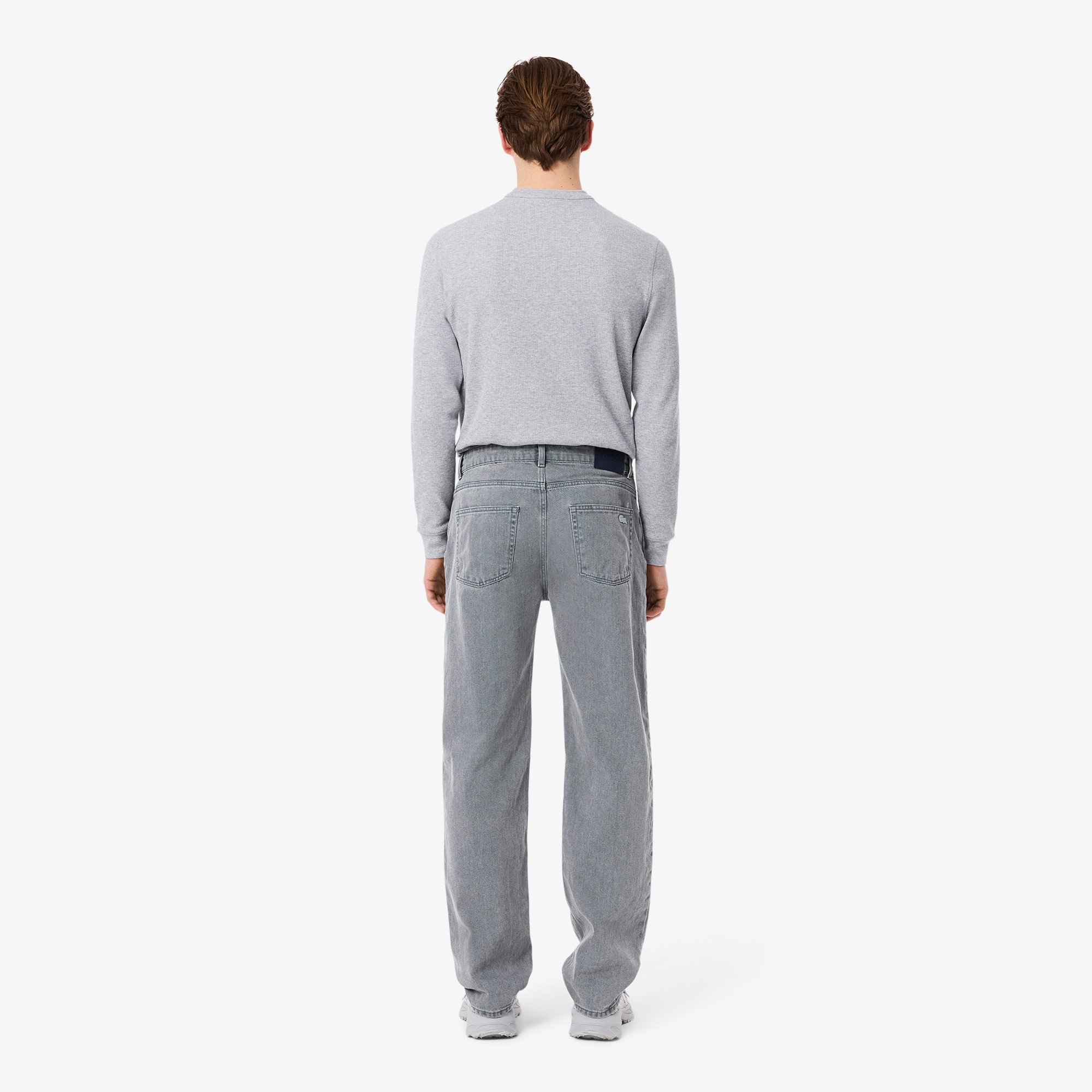 Quần Jeans Dài Lacoste Nam Ống Đứng Chất Liệu Cotton