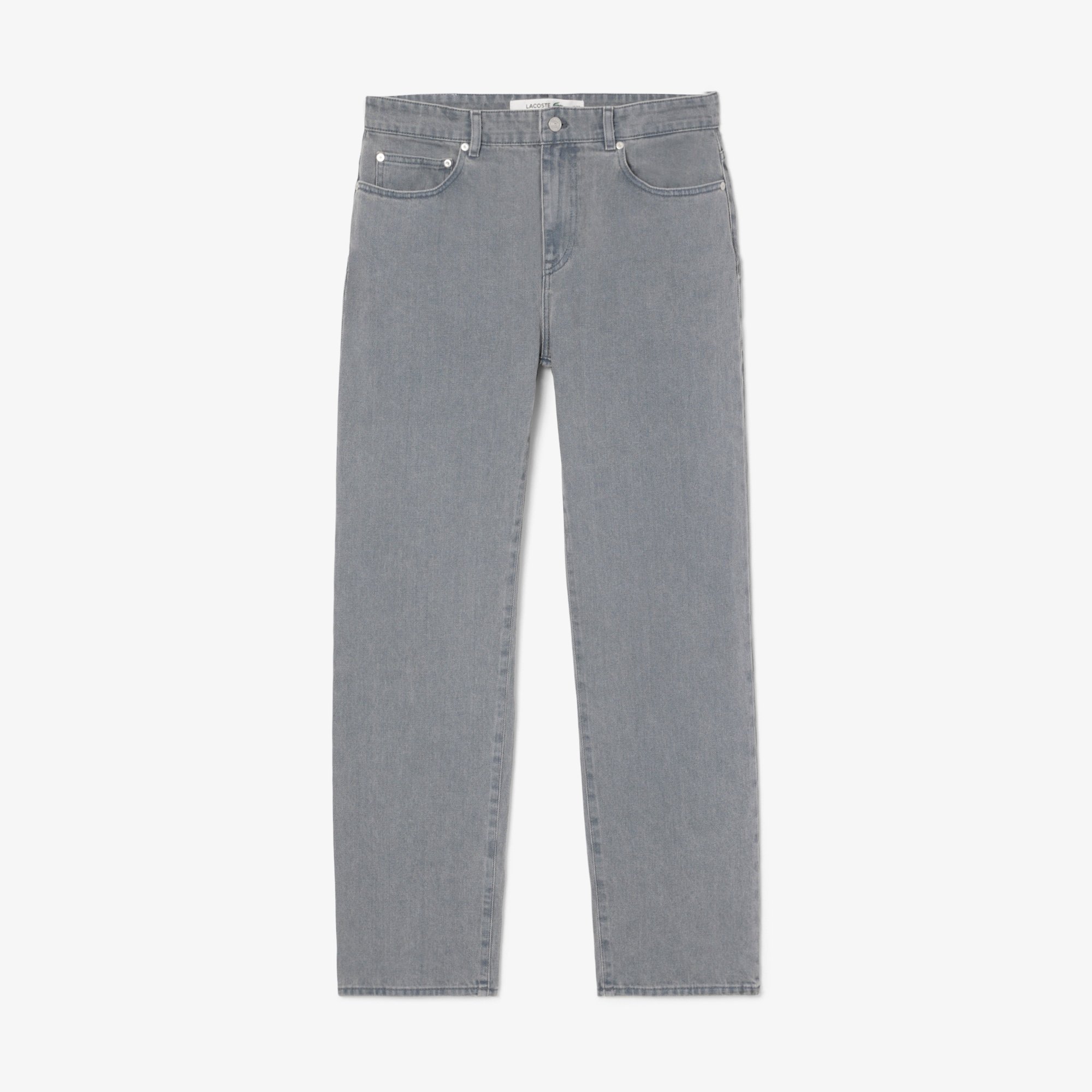 Quần Jeans Dài Lacoste Nam Ống Đứng Chất Liệu Cotton