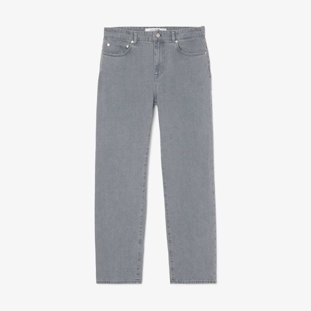 Quần Jeans Dài Lacoste Nam Ống Đứng Chất Liệu Cotton