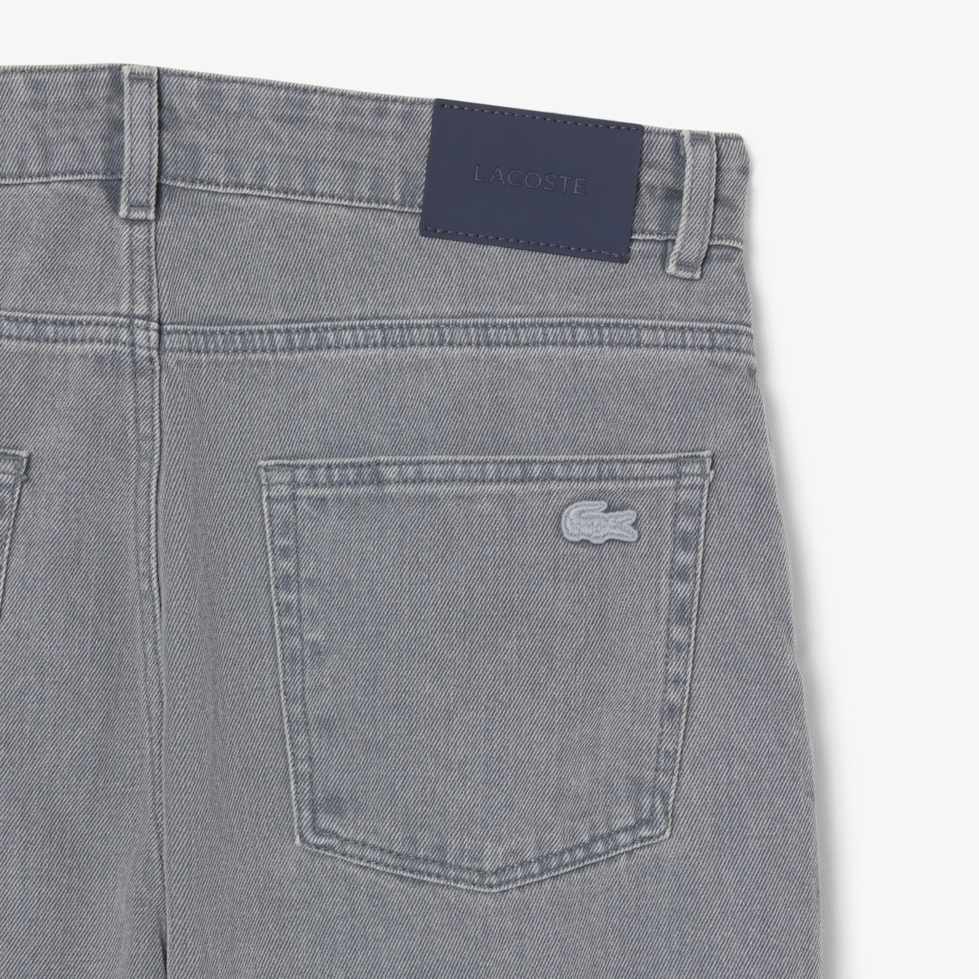 Quần Jeans Dài Lacoste Nam Ống Đứng Chất Liệu Cotton