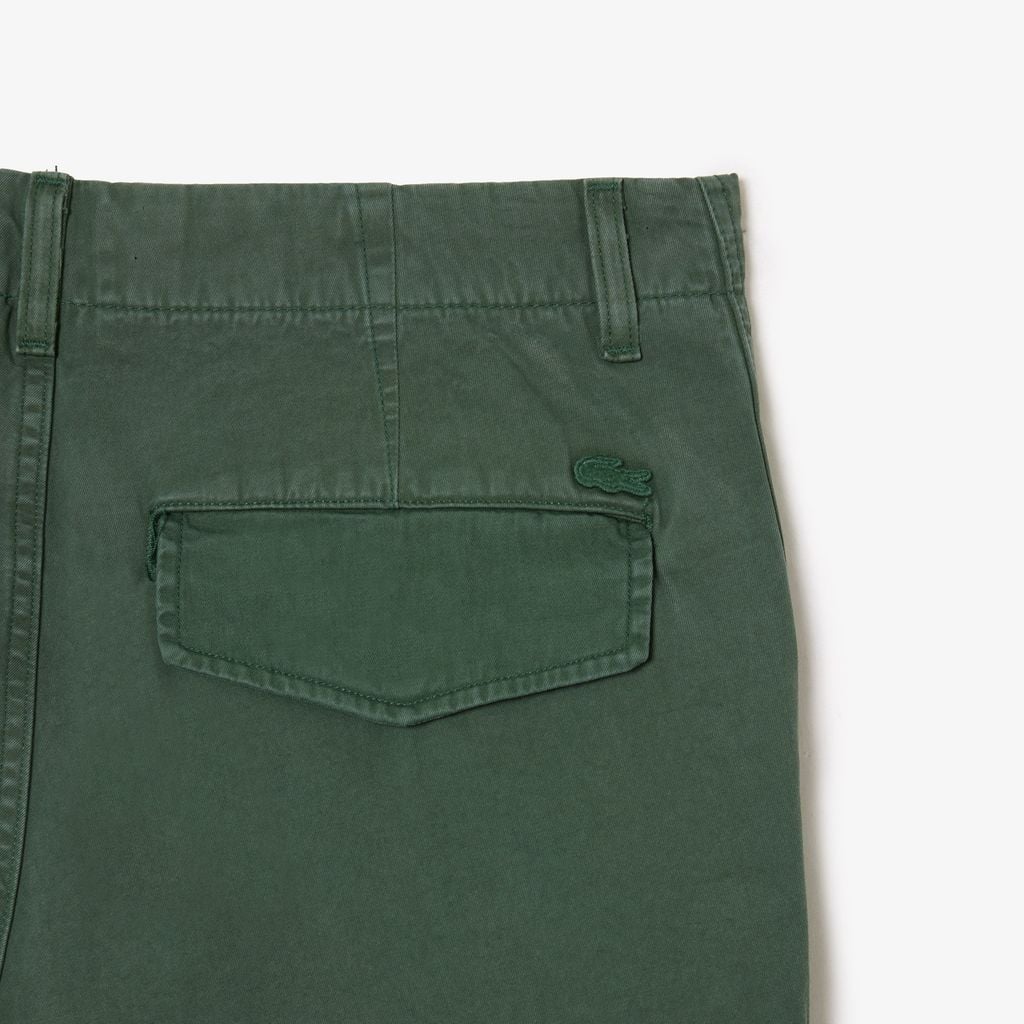 Quần Túi Hộp Dài Lacoste Nam Ống Đứng Với Nhiều Túi