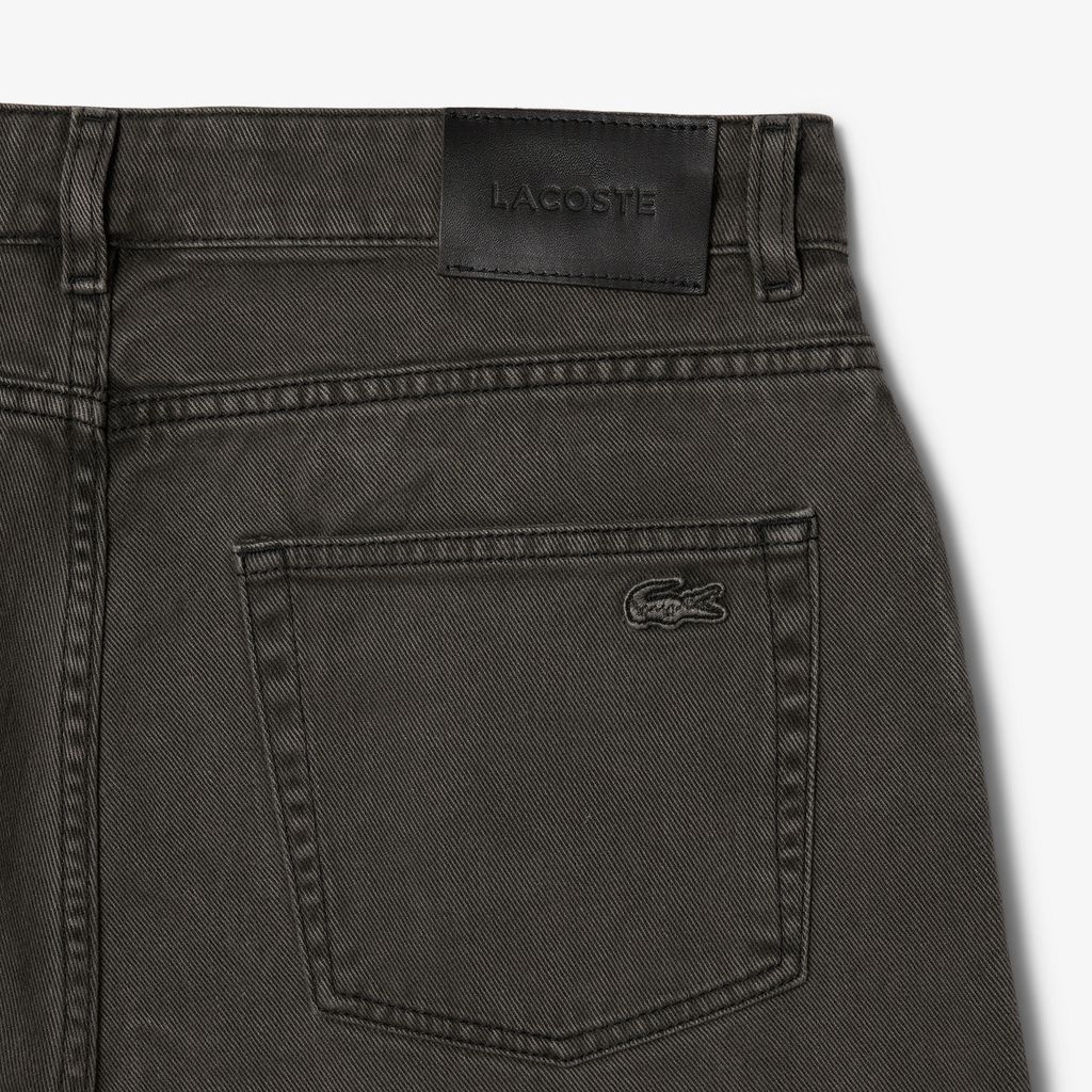 Quần Jeans Dài Lacoste Nam Năm Túi Ống Đứng