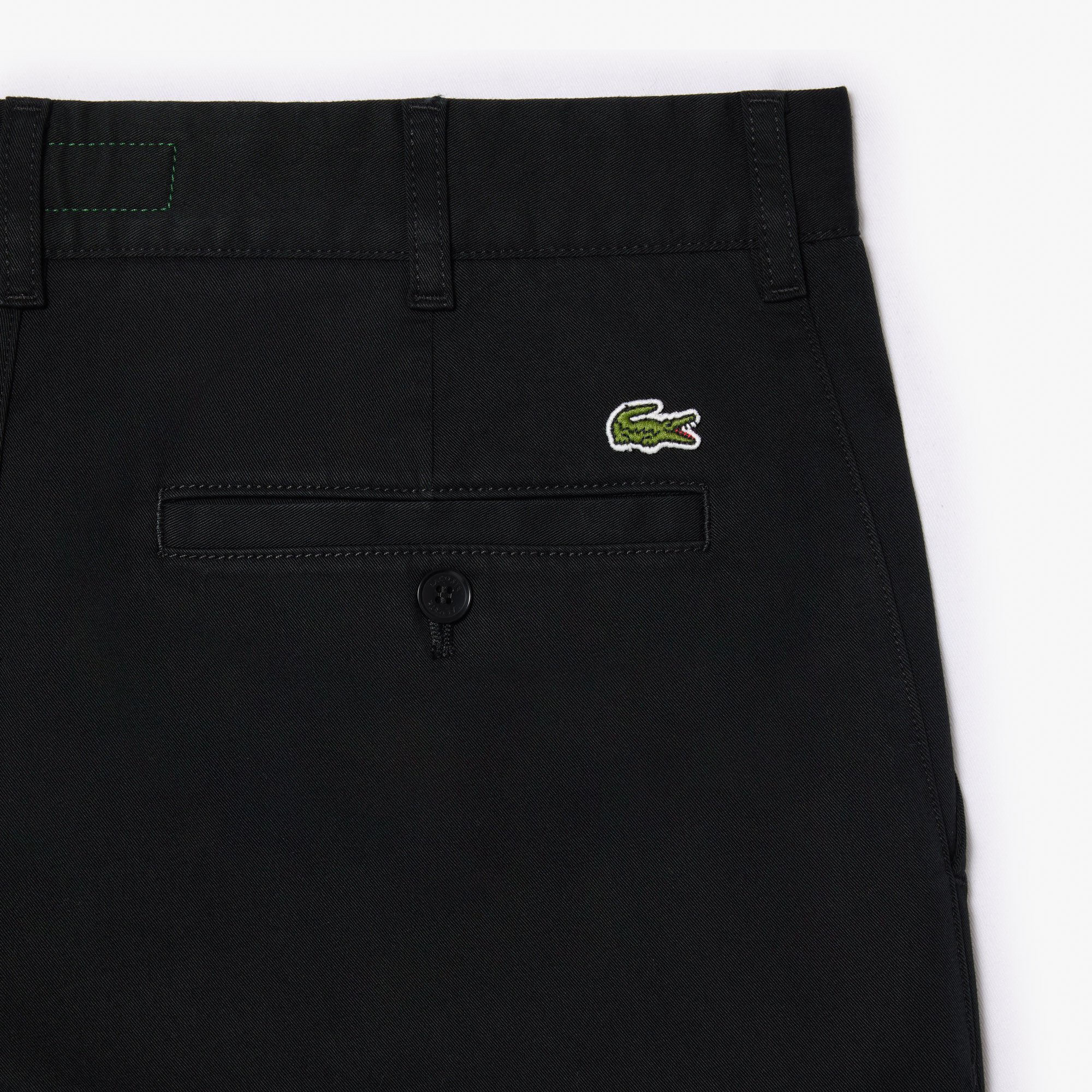 Quần Dài Lacoste Nam Ôm Dáng Chất Liệu Cotton Co Dãn